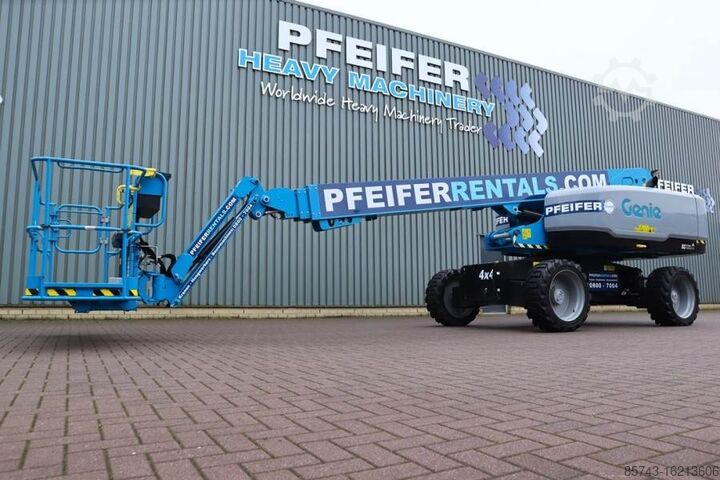 Телескопическая платформа Genie S65XC Valid inspection, *Guarantee! Diesel, 4x4 Dr