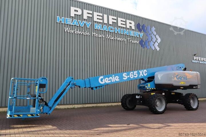 Телескопическая платформа Genie S65XC Valid inspection, *Guarantee! Diesel, 4x4 Dr