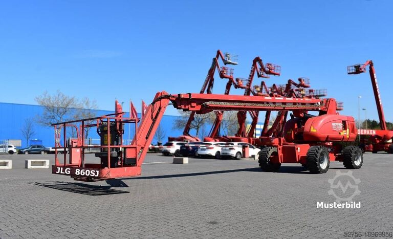 Телескопическая платформа JLG 860 SJ
