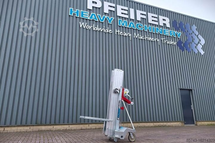 Шарнирно-телескопическая рабочая платформа AlpLift Large 620 Material Lift, Valid inspection,