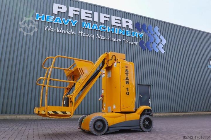 Шарнирно-телескопическая рабочая платформа Haulotte STAR 10 Electric, 10m Working Height, 3m Reach, 20
