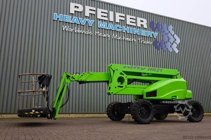 Шарнирно-телескопическая рабочая платформа Niftylift HR21D 4x4 MK2 Diesel, 4x4 Drive, 21m Working Heigh