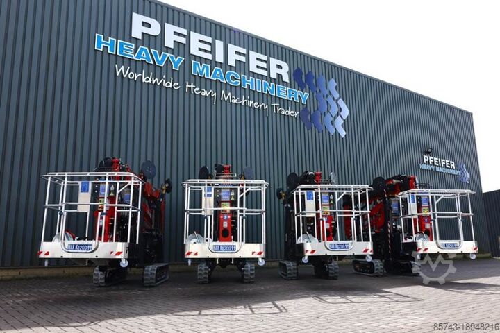 Шарнирно-телескопическая рабочая платформа  PLATFORM BAS Spider 18.90 PRO CE Declaration, Vali