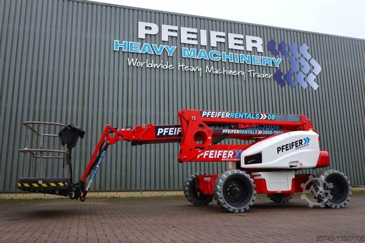 Шарнирно-телескопическая рабочая платформа Niftylift HR21 HYBRIDE 4x4 Valid Inspection, Hybrid, 4x4 Dri