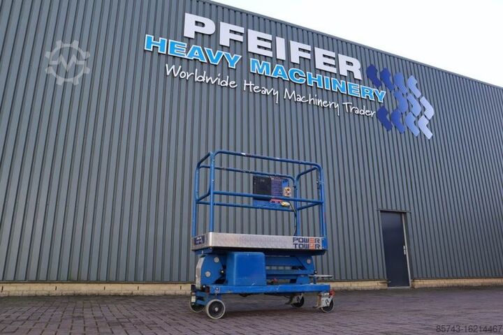 Шарнирно-телескопическая рабочая платформа JLG Power Tower Electric, 5.10m Working Height, 250kg