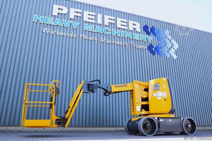 Шарнирно-телескопическая рабочая платформа Haulotte HA12CJ+ Valid inspection, *Guarantee! Electric, 12