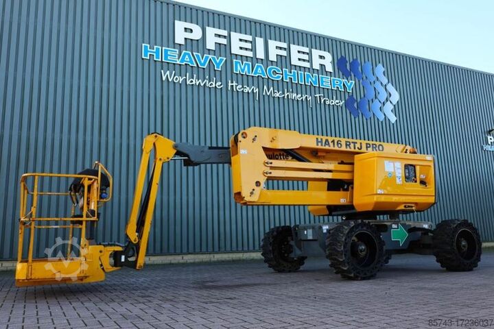 Шарнирно-телескопическая рабочая платформа Haulotte HA16RTJ Pro Diesel, 4x4x4 Drive, 16 m Working Heig