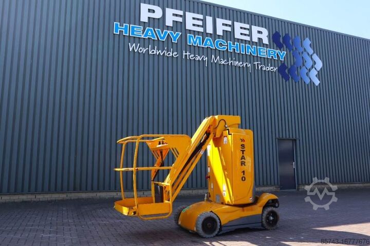 Шарнирно-телескопическая рабочая платформа Haulotte Star 10 Electric, 10m Working Height, 3m Reach, 20