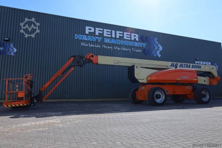 Шарнирно-телескопическая рабочая платформа JLG 1250AJP Diesel, 4x4x4 Drive, 40.1m Working Height,