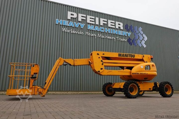 Шарнирно-телескопическая рабочая платформа Manitou 180ATJ Diesel, 4x4x4 Drive, 18m Working Height, 11