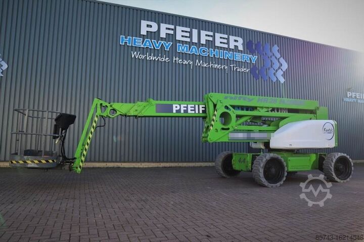 Шарнирно-телескопическая рабочая платформа Niftylift HR28 HYBRIDE Valid inspection, *Guarantee! Hybrid,