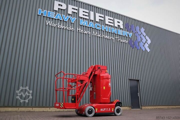 Шарнирно-телескопическая рабочая платформа Magni MJP11,5 Valid Inspection, *Guarantee! 11.2m Workin