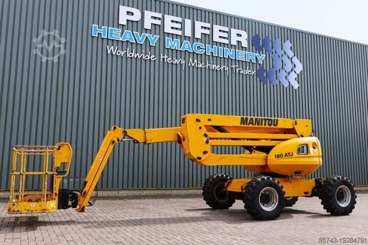Шарнирно-телескопическая рабочая платформа Manitou 180ATJ Diesel, 4x4x4 Drive, 18.2m Working Height,