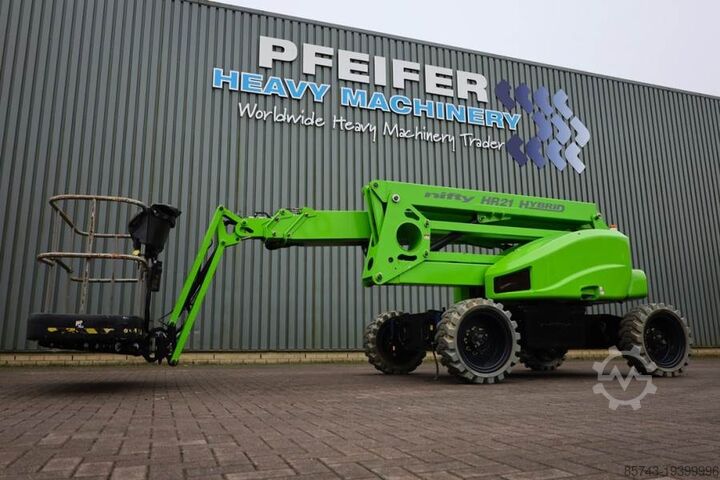 Шарнирно-телескопическая рабочая платформа Niftylift HR21 HYBRIDE 4x4 MK2 Hybride, 4x4 Drive, 21m Worki