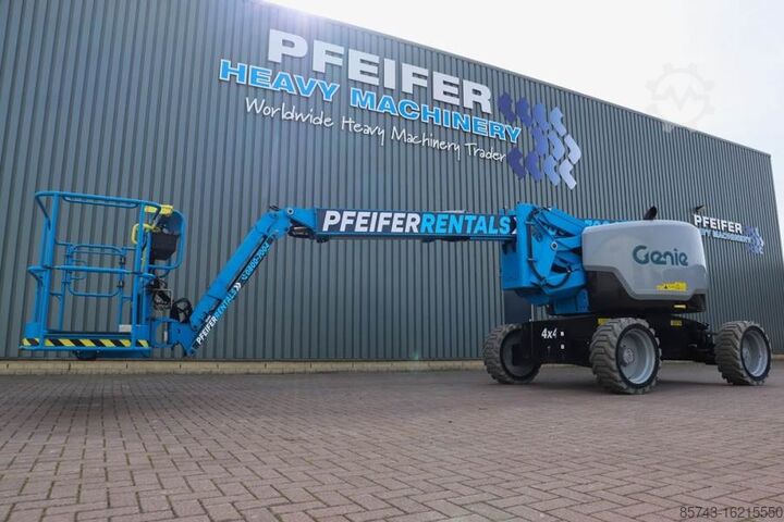 Шарнирно-телескопическая рабочая платформа Genie Z62/40 Valid inspection, *Guarantee! Diesel, 4x4 D