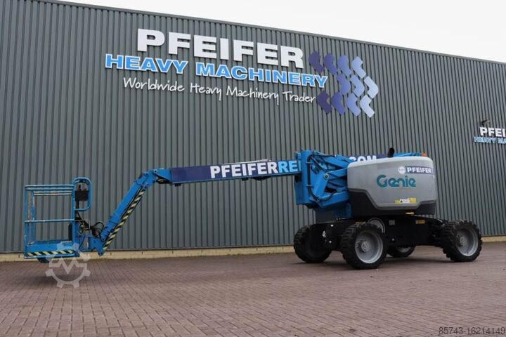 Шарнирно-телескопическая рабочая платформа Genie Z62/40 Valid inspection, *Guarantee! Diesel, 4x4 D