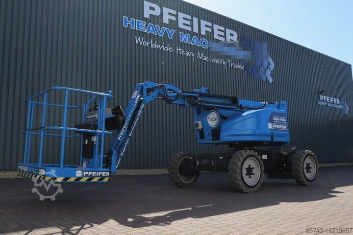 Шарнирно-телескопическая рабочая платформа ATN Zebra 12 VALID INSPECTION, *GUARANTEE! Diesel, 4x4