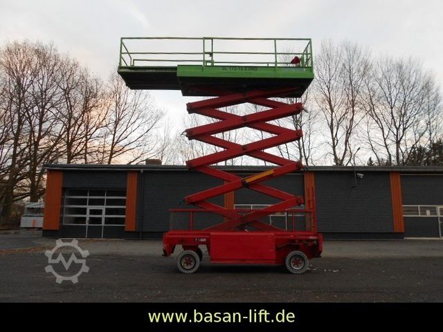 Рабочая платформа Liftlux SL172-18E2WD, Scherenbühne 19,2 m