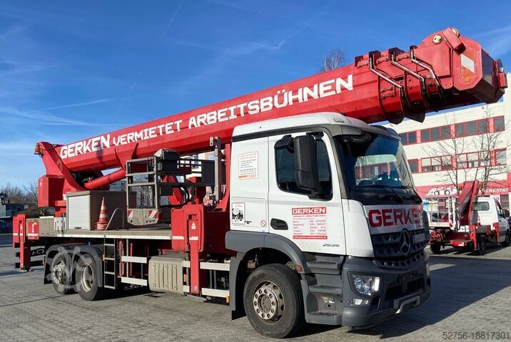 Платформа, установленная на грузовике Ruthmann T540