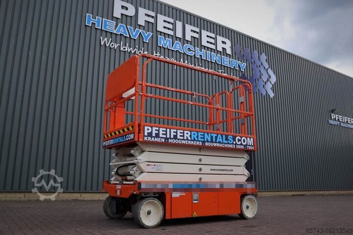 Ножничный подъемник Snorkel S4726E Valid Inspection, *Guarantee! ,Electric, 10