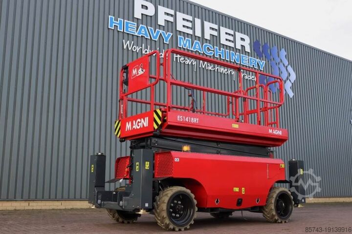 Ножничный подъемник Magni ES1418RT New And Available Directly From Stock, El