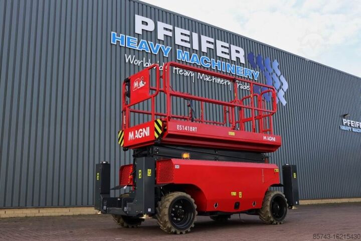 Ножничный подъемник Magni ES1418RT New And Available Directly From Stock, El