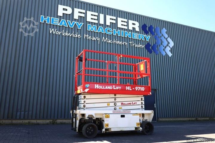 Ножничный подъемник Holland Lift Ecostar HL-9710 Electric, 12m Working Height, 325k