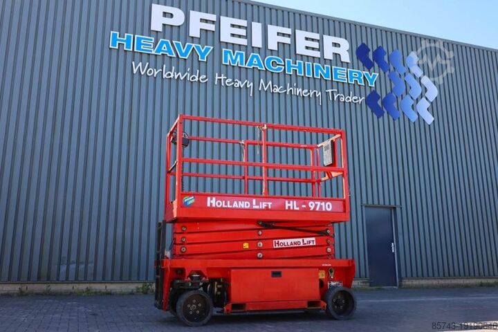 Ножничный подъемник Holland Lift Ecostar HL-9710 Electric, 12m Working Height, 325k