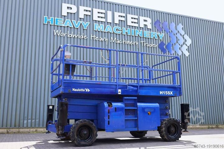 Ножничный подъемник Haulotte H15SX Diesel, 4x4 Drive 15 Working Height, 500kg C