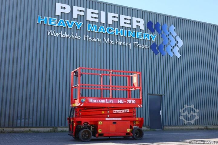 Ножничный подъемник Holland Lift Ecostar HL-7810 Electric, 10m Working Height, 450k