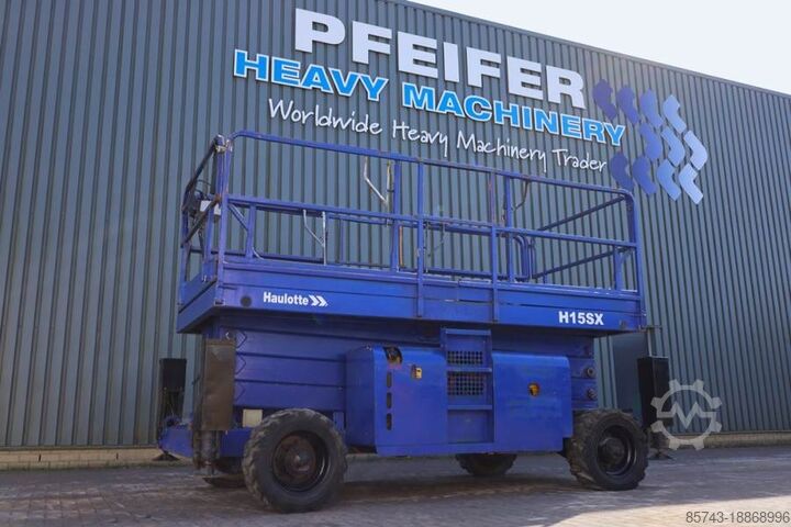 Ножничный подъемник Haulotte H15SX Diesel, 4x4 Drive 15 Working Height, 500kg C