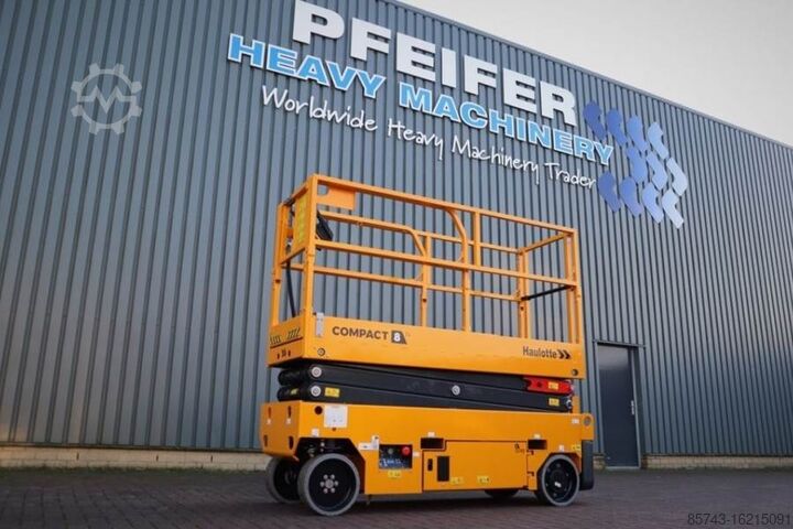 Ножничный подъемник Haulotte Compact 8N Valid inspection, *Guarantee! 8m Workin