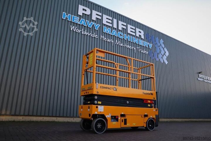 Ножничный подъемник Haulotte Compact 8N Valid inspection, *Guarantee! 8m Workin
