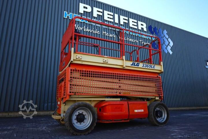 Ножничный подъемник JLG 3369LE Electric, 12m Working Height, 450kg Capacit