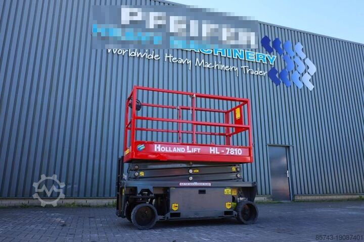 Ножничный подъемник Holland Lift Ecostar HL-7810 Electric, 10m Working Height, 450k