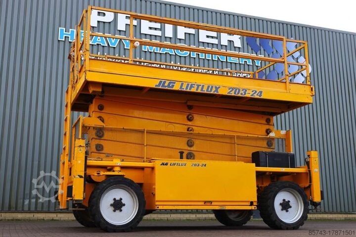 Ножничный подъемник JLG 203-24 Diesel, 4x4 Drive, 22.3m Working Height, 75