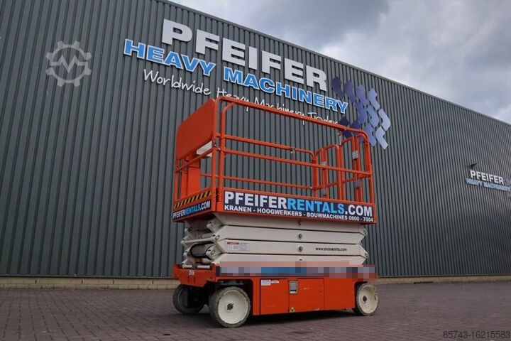 Ножничный подъемник Snorkel S4726E Valid Inspection, *Guarantee! ,Electric, 10