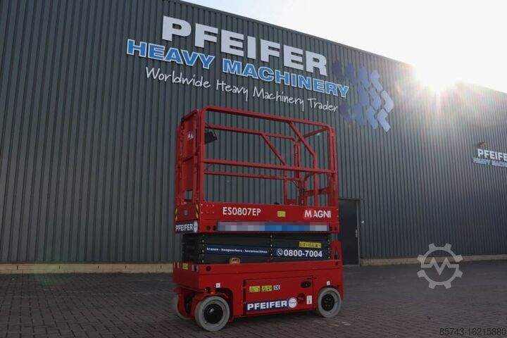 Ножничный подъемник Magni ES0807EP New And Available Directly From Stock, El