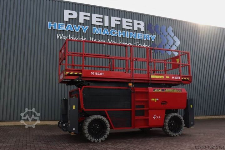 Ножничный подъемник Magni DS1823RT New And Available Directly From Stock, Di