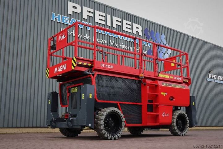 Ножничный подъемник Magni DS1523RT New And Available Directly From Stock, Di