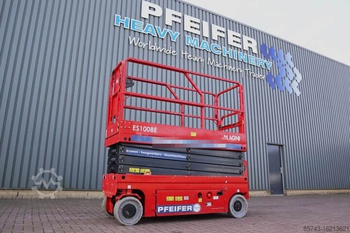 Ножничный подъемник Magni ES1008E Valid inspection, *Guarantee!, Electric, 1