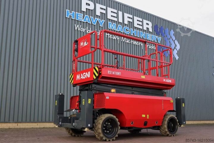 Ножничный подъемник Magni ES1418RT New And Available Directly From Stock, El