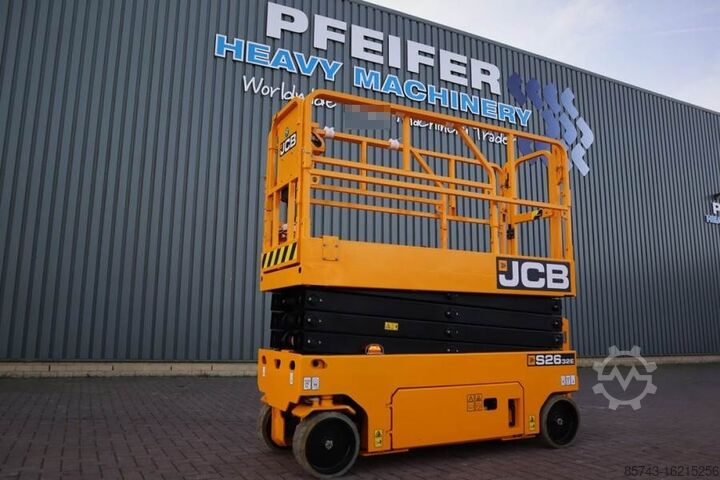 Ножничный подъемник JCB S2632E Valid inspection, *Guarantee! New And Avail
