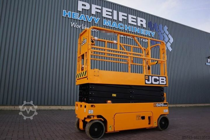 Ножничный подъемник JCB S2632E Valid inspection, *Guarantee! New And Avail
