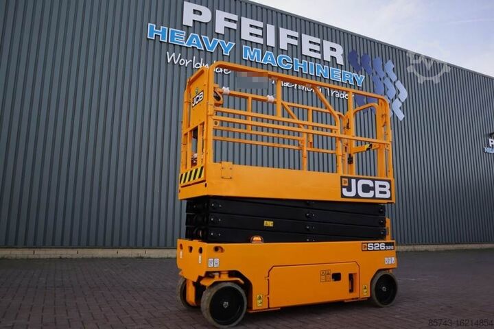 Ножничный подъемник JCB S2632E Valid inspection, *Guarantee! New And Avail