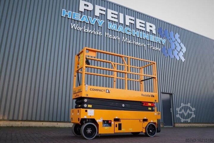 Ножничный подъемник Haulotte Compact 8N Valid inspection, *Guarantee! 8m Workin