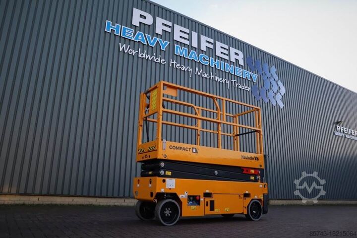 Ножничный подъемник Haulotte Compact 8N Valid inspection, *Guarantee! 8m Workin