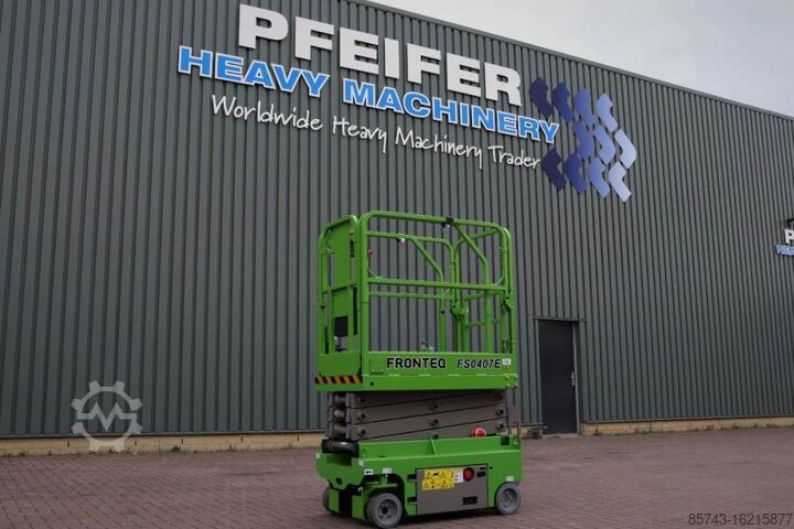 Ножничный подъемник Fronteq FS0407E New, CE Declaration, 6m Working He