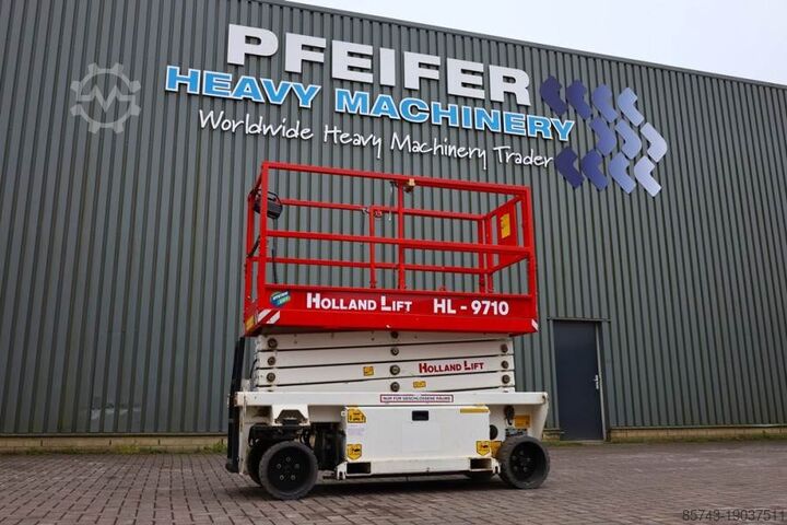 Ножничный подъемник Holland Lift Ecostar HL-9710 Electric, 12m Working Height, 325k