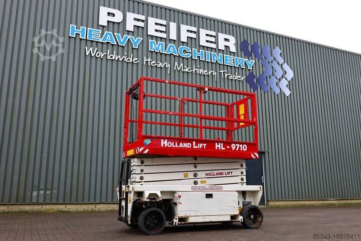 Ножничный подъемник Holland Lift Ecostar HL-9710 Electric, 12m Working Height, 325k